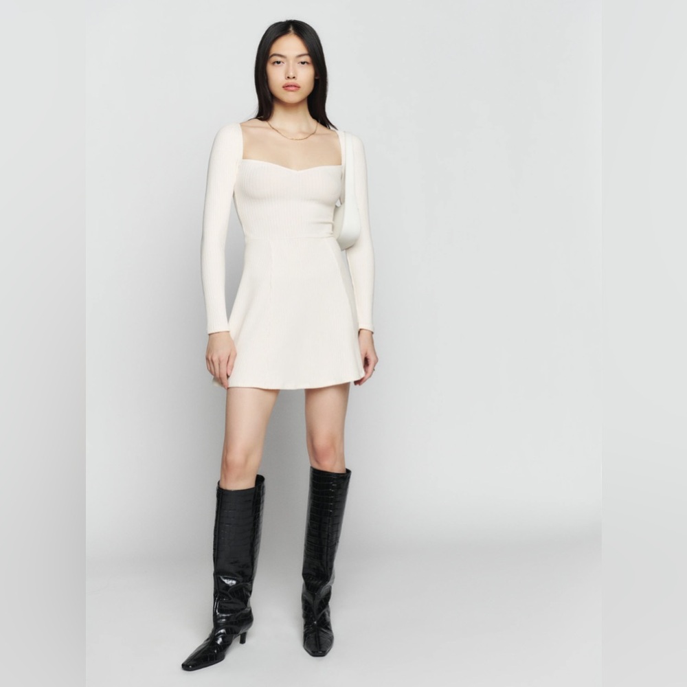 The Reformation Bruno Knit Dress; size M